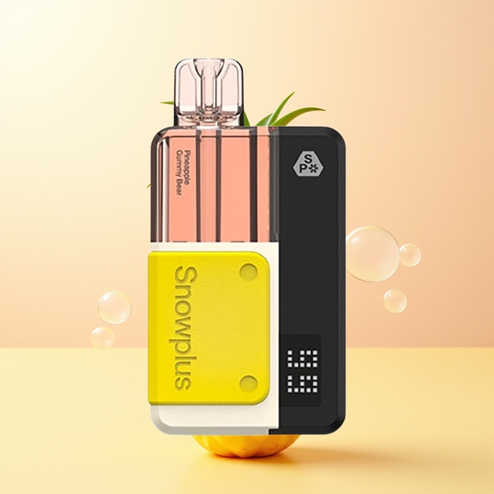 Snowplus Swift 5000 Suuta Finland Tukku Ananas Gummy Karhu Dual Mesh 1000 mAh 2%