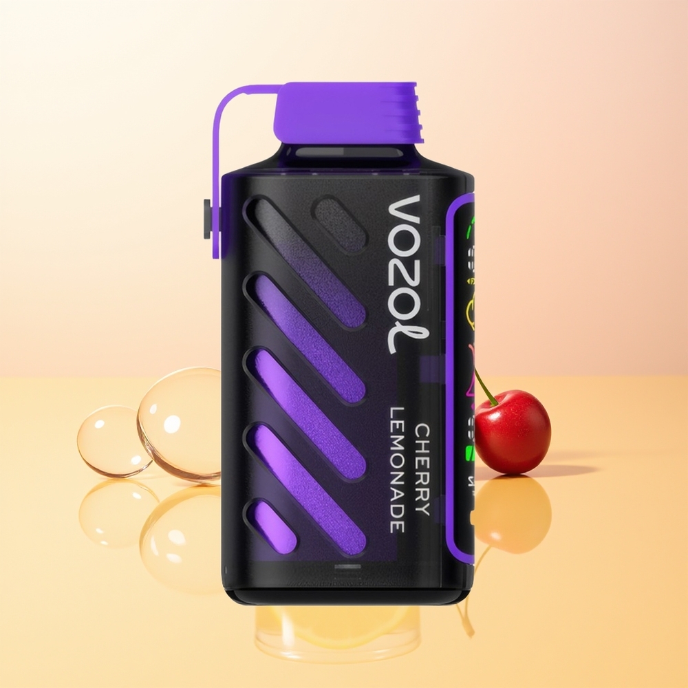 VOZOL Gear Power 20000 Puffs Finland Tukku Kirsikka Sitruunalimonaadi S.i.L.C. Tech Dual Mesh Coil 20mL 5%