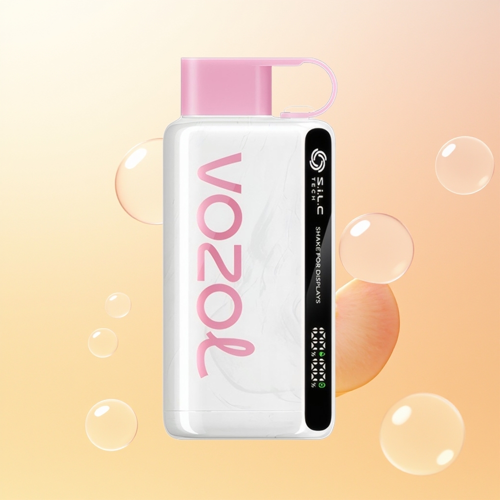 VOZOL STAR 9000/12000 Suomi Tukku Persikka Jää 650mAh 30% Nopeampi Lataus SILC TECH